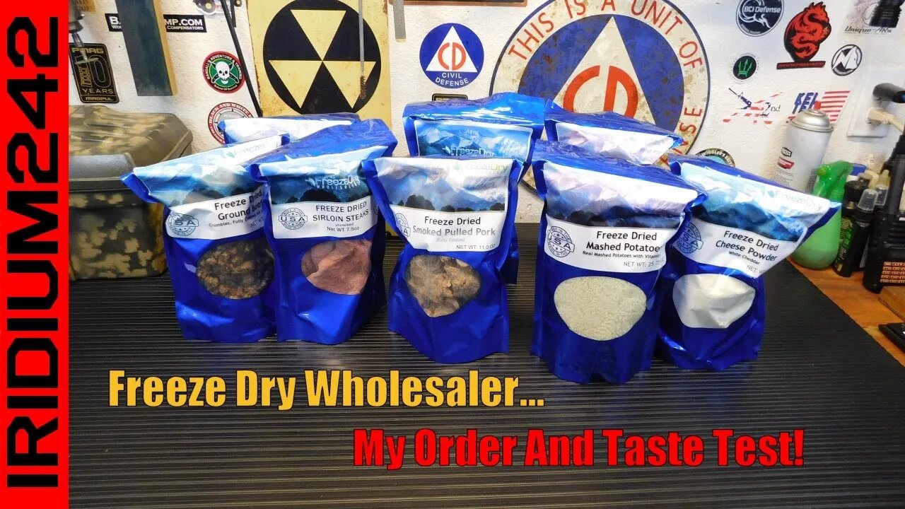 New Freeze Dry Wholesalers Order And Mashed Potatoes Test