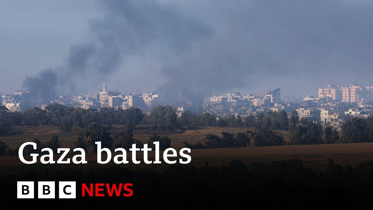 Israel-Gaza: Intense gun battles reported in southern Gaza | BBC News