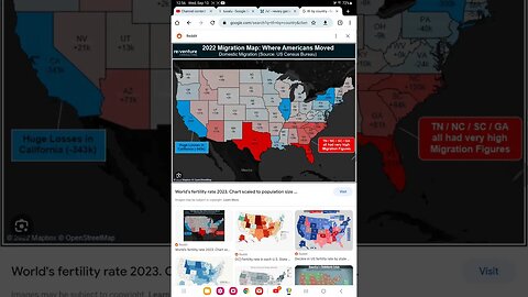 where people are moving to in the US #shorts
