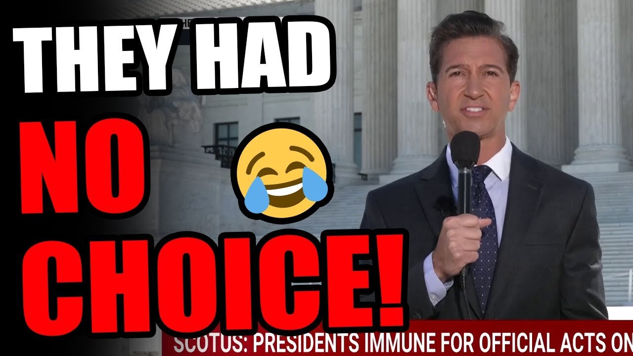 HE HAD NO CHOICE BUT TO ADMIT TRUMP WINS!!!