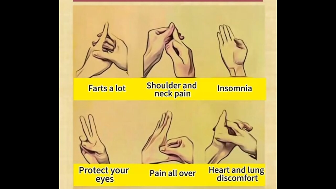 Body relux with finger