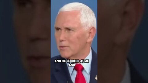 Mike Pence Tells ABSURD Story About Donald Trump #shorts