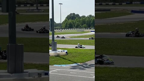 Smooth is fast. #gokart #racing