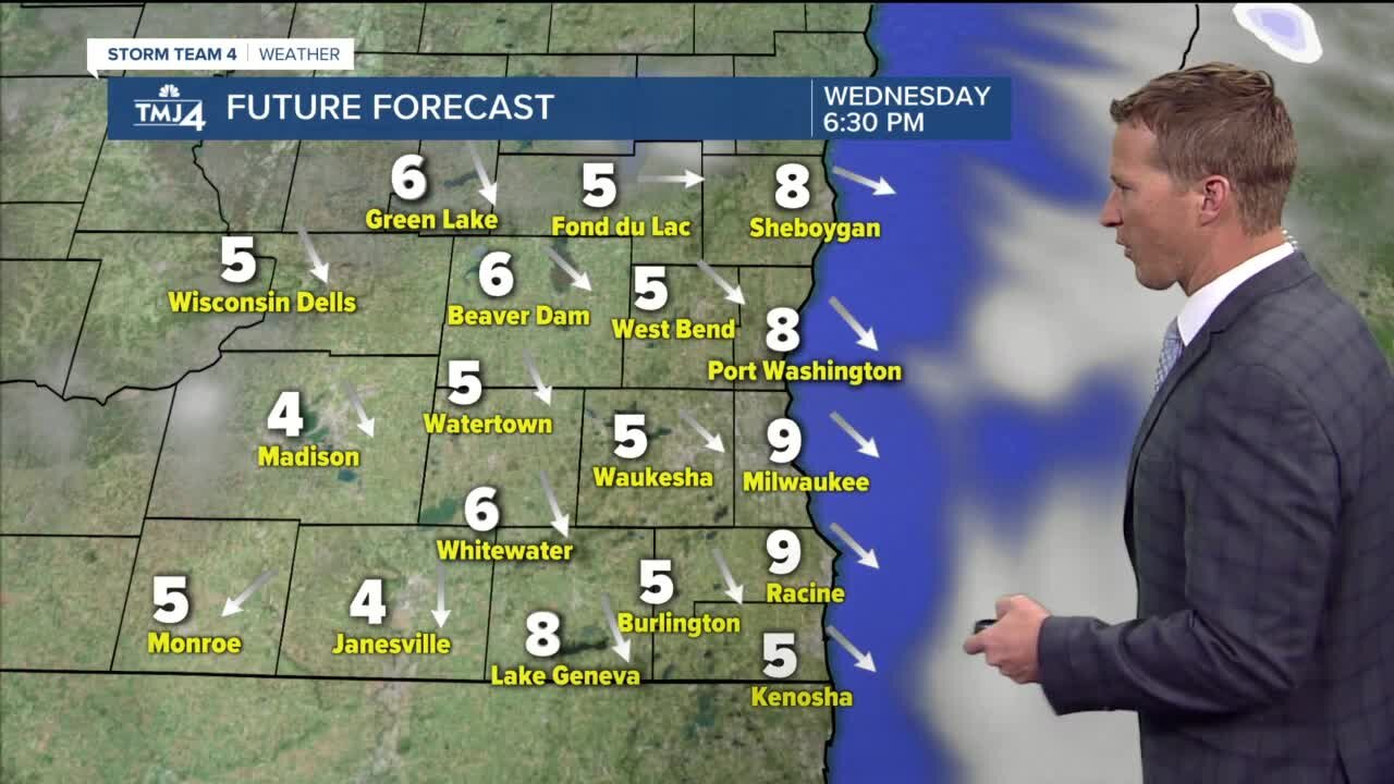 Cold, cloudy Wednesday with wind chill temperatures below zero
