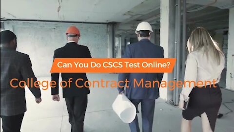 Can You Do CSCS Test Online