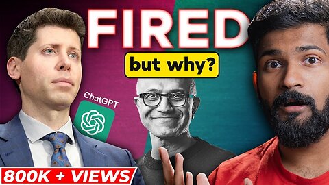 Why Sam Altman was FIRED | What is AI explained by Abhi and Niyu