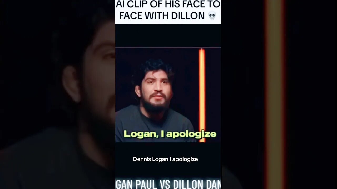 DILLON DANIS APOLOGIZED 😲 #shorts #loganpaul #dillondanis #ninaagdal #impaulsive #prime