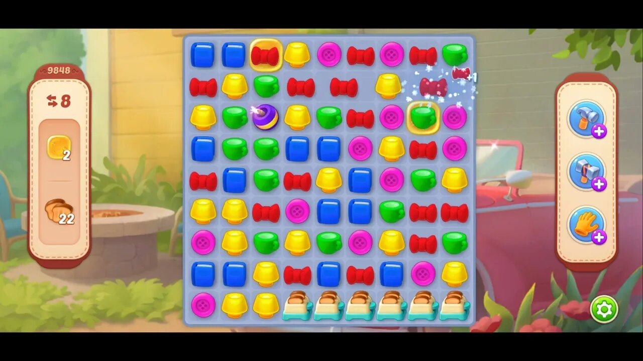 Playrix Homescapes Gameplay Walkthrough Level 9848