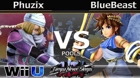 Oni Phuzix (Sheik) vs. BlueBeast (Pit & Lucina) - Wii U Pools - TNS7