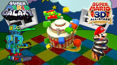 Super Mario Galaxy Walkthrough - PART 17: Toy Time Galaxy