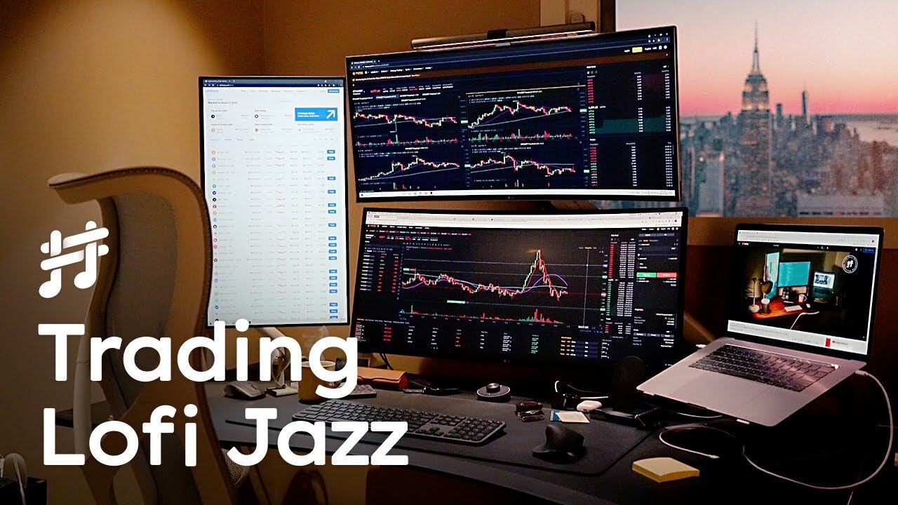 Trader's Lofi Jazz - Calm & Rich Jazz Music for Trading Session, Work, Study, Focus, Coding, Sleep