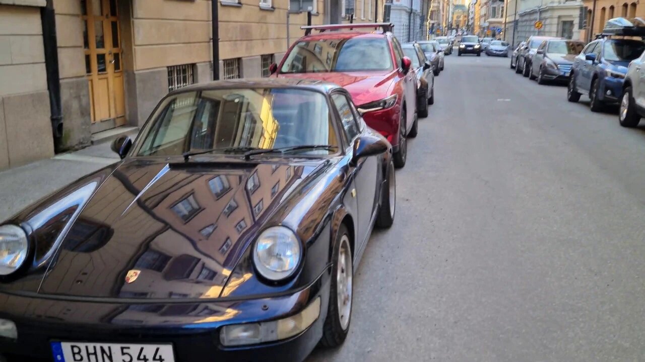 Porsche 911 964 generation with Ruf wheels during pandemic [8k resolution]