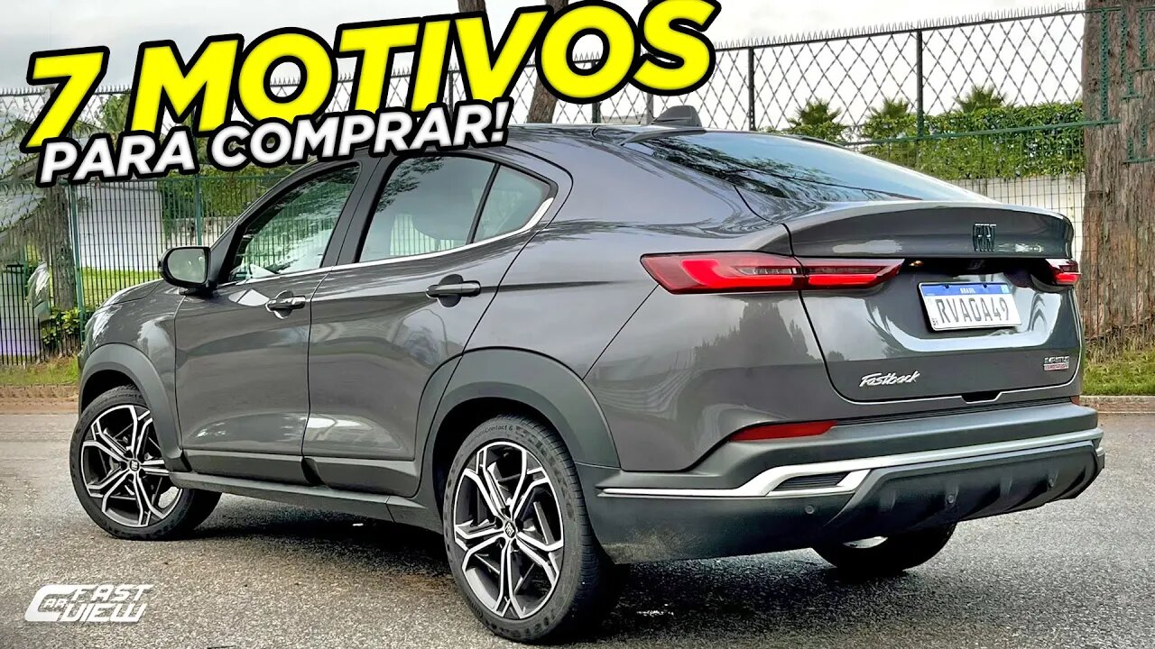 7 MOTIVOS PARA COMPRAR NOVO FIAT FASTBACK IMPETUS 2023 SUV MAIS POTENTE E EQUIAPDO QUE A MAIORIA!