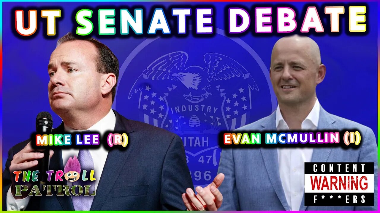 Special Report: Utah Senate Debate Incumbent Republican Mike Lee vs Independent Evan McMullin