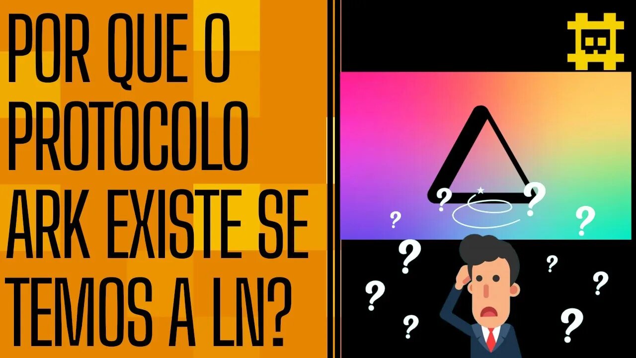 Por que o protocolo Ark foi criada sendo que existem vários protocolos de segunda camada? - [CORTE]