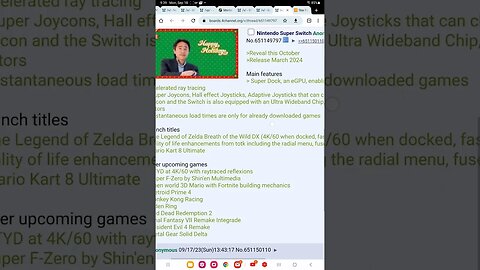 super nintendo switch leak