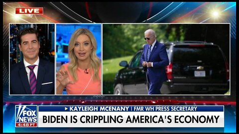 Kayleigh McEnany: Toddler Biden Is Setting The Country On Fire