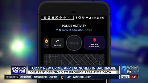 New crime app to launch in Baltimore