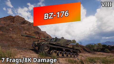 BZ-176 (7 Frags/8K Damage) | World of Tanks