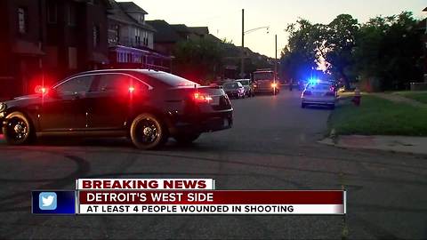 Suspect in custody in Detroit quadruple shooting, victims recovering