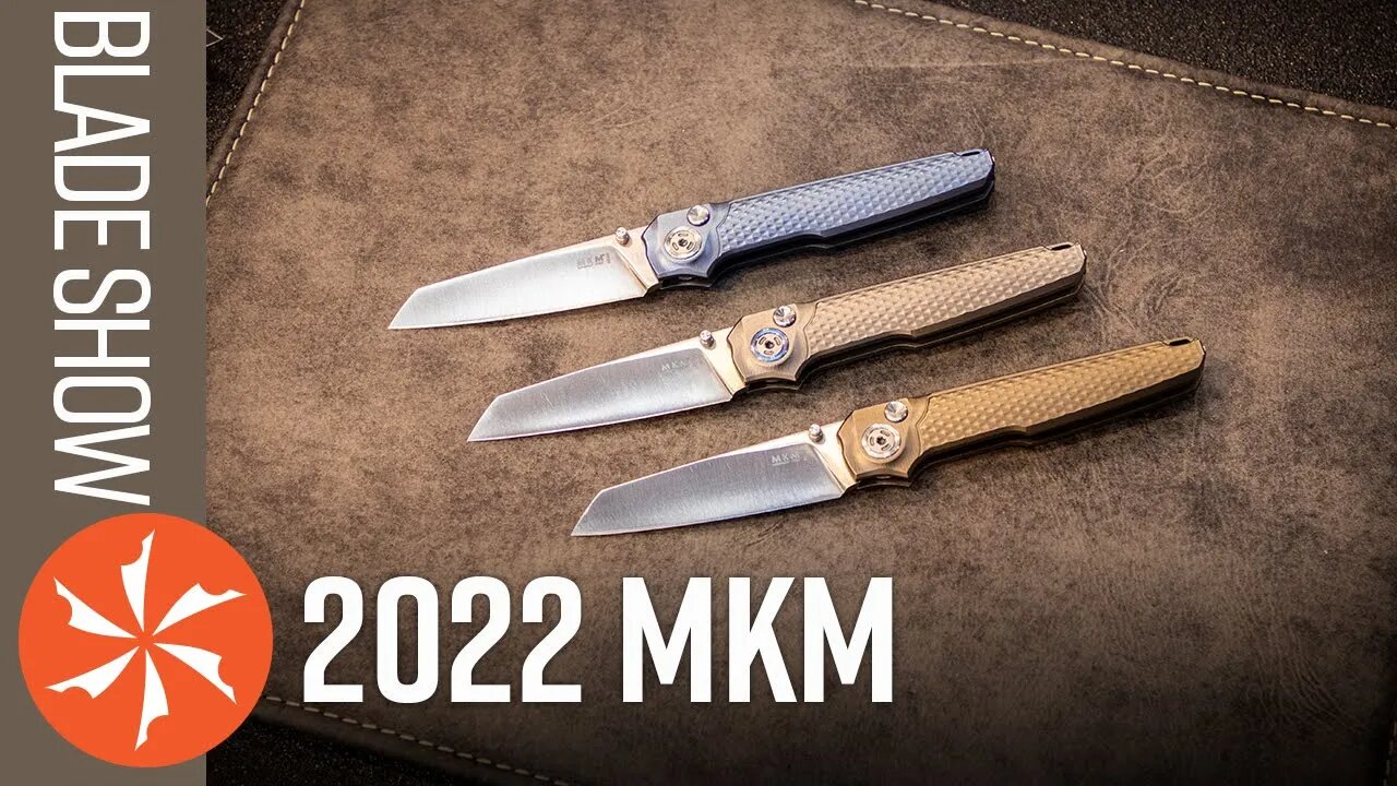 New MKM Knives at Blade Show 2022 - KnifeCenter.com