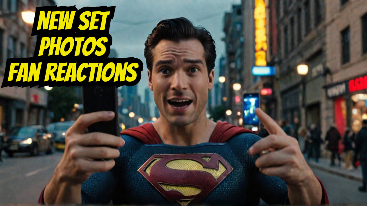 Super LOLs: Fan Reaction to Fresh SUPERMAN Set Photos & Suit Tweaks
