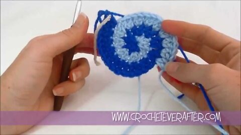 Left Hand Two Color Double Crochet Tutorial