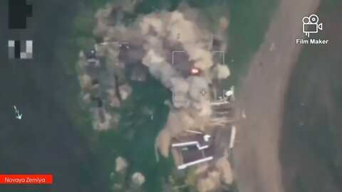 The assembly & launch of Russian Cube kamikaze drone within Ukraine Operation