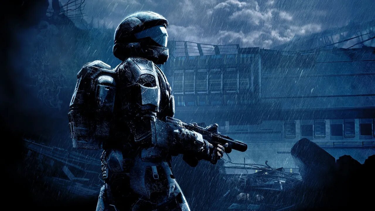 Dropping in! First time Playing ODST solo | Entire Halo Franchise Day 15 |