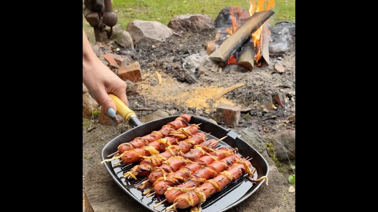 Hack for outdoor cooking 👨‍🍳