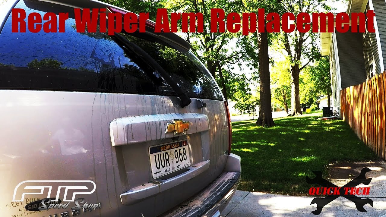 Replacing The Rear Wiper Arm On A 2011 Suburban Quick Tech