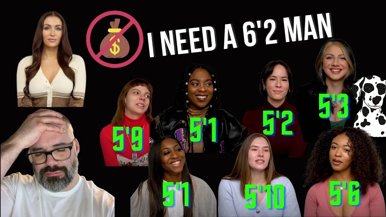 Women only want tall men?? Women pick men in "would you rather" game