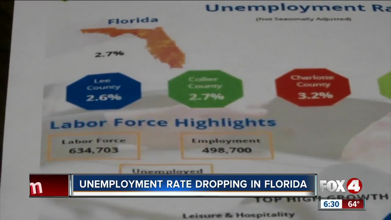 Southwest Florida sees historic unemployment rate