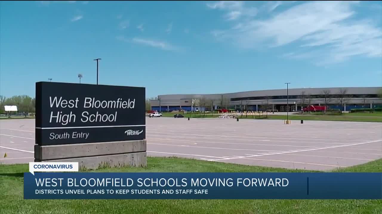 West Bloomfield unveils plan for return to school in the fall