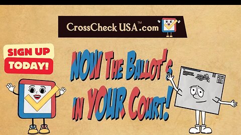 SHARE! Join Crosscheck USA & Secure Your Vote Under Penalty of Perjury!