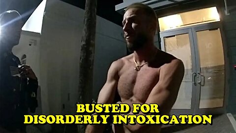 Busted for Disorderly Intoxication - Delray Beach, Florida - February 12, 2023