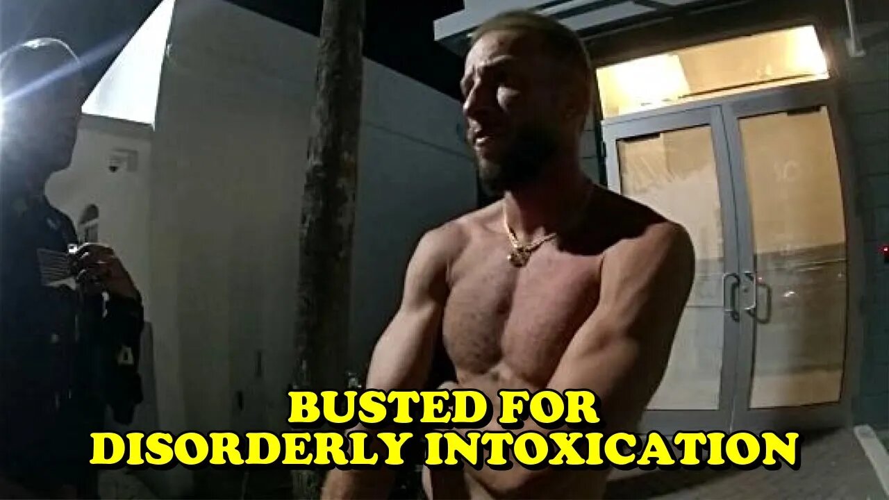 Busted for Disorderly Intoxication - Delray Beach, Florida - February 12, 2023