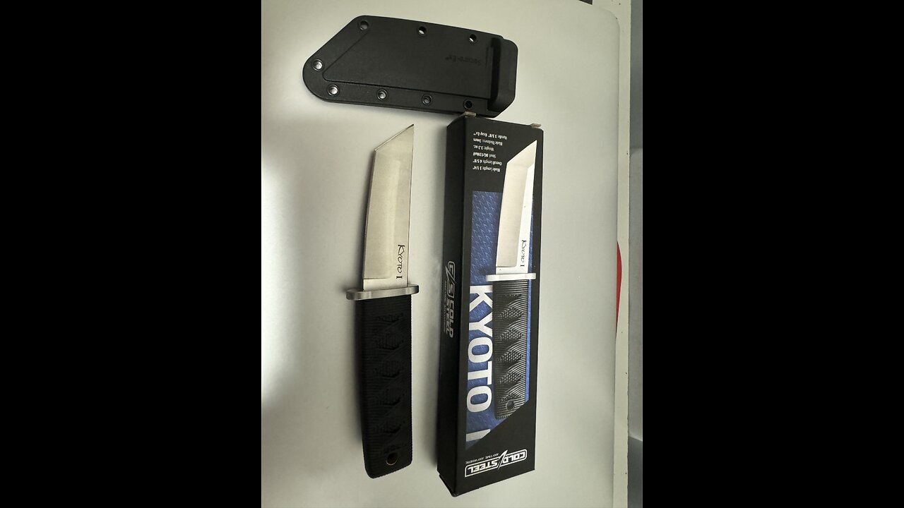 Cold steel Kyoto I #america #coldsteelknives #freedom https://youtu.be/1SOB6DgF5HY
