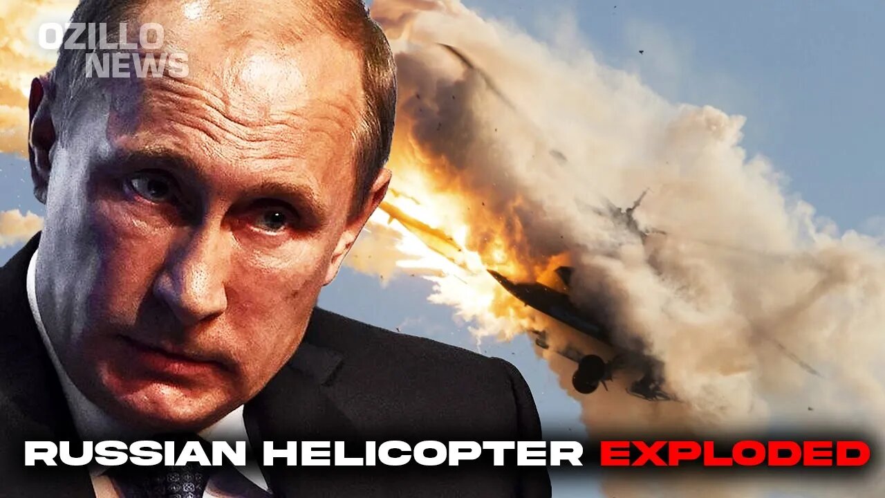 4 MINUTES AGO! Russia's Air Disaster: Russian Helicopters Destroyed, World Stunned!