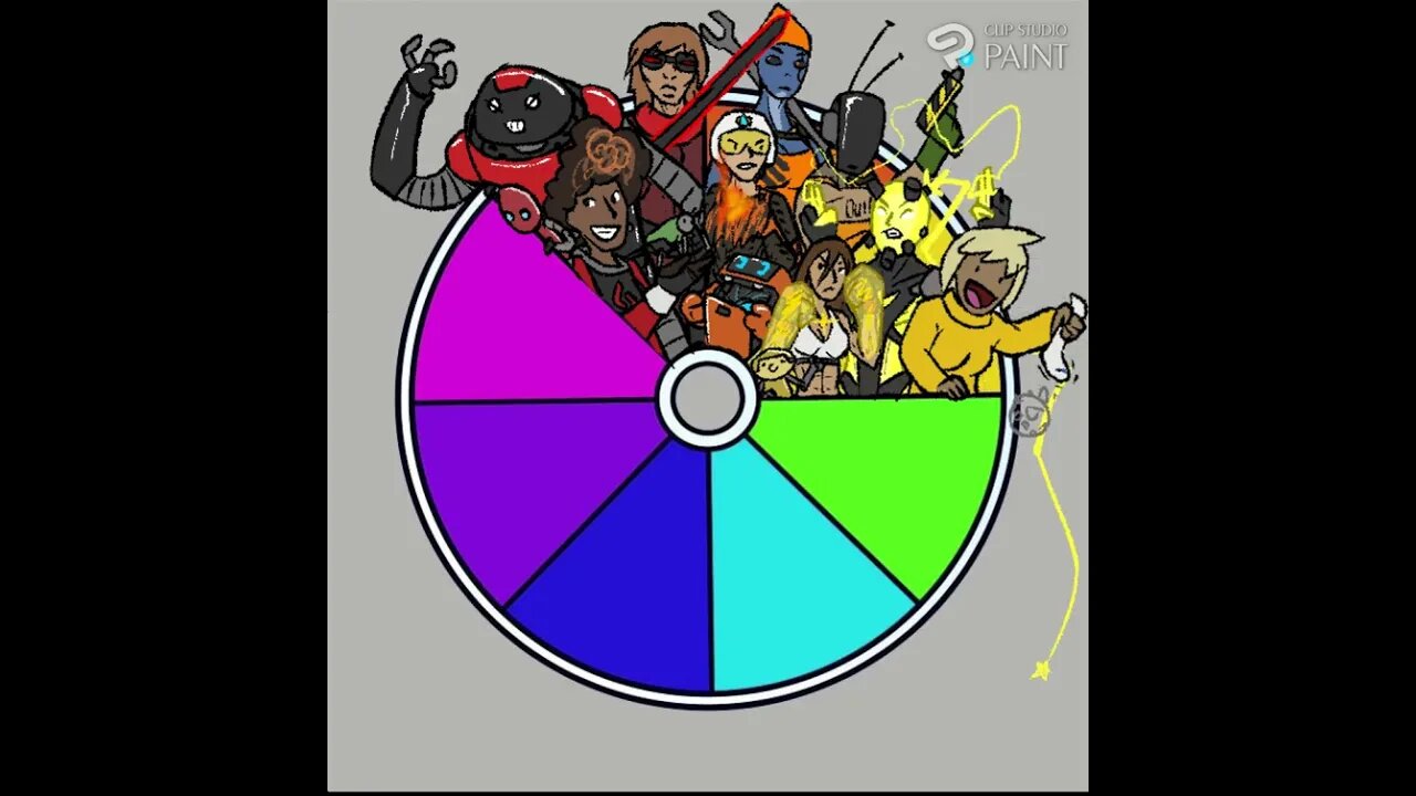 OCs Color Wheel Meme