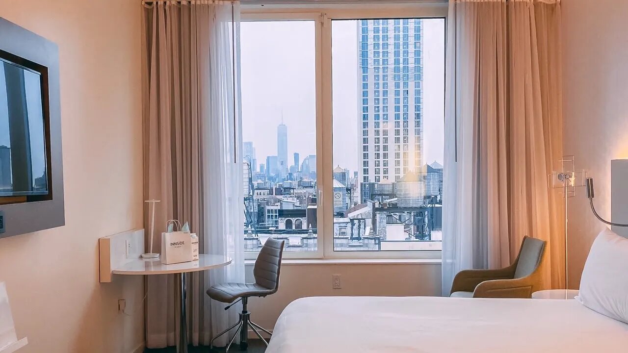 New York City Live: Innside NoMad Hotel Tour with Skyline Views