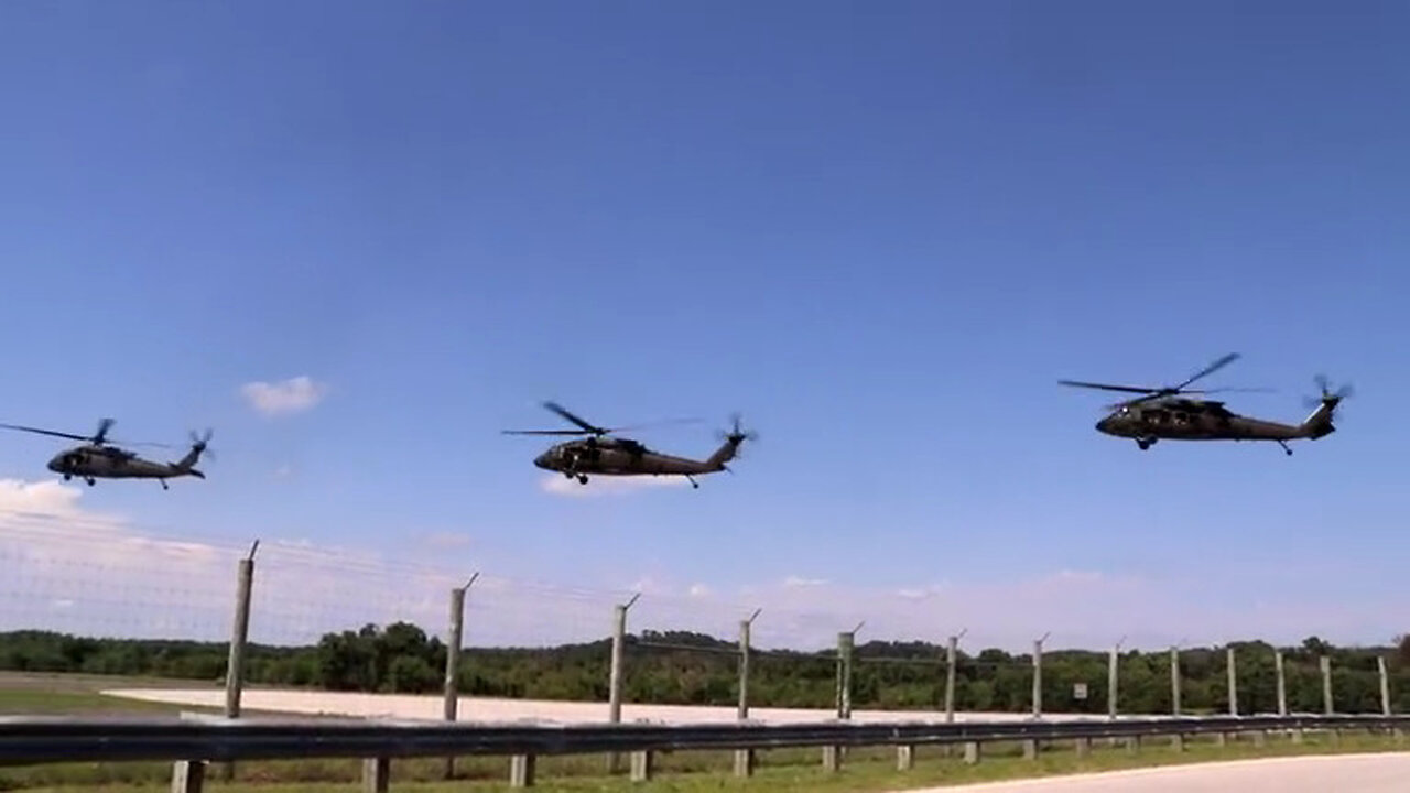 Wisconsin National Guard UH-60 Black Hawk operations at Fort McCoy