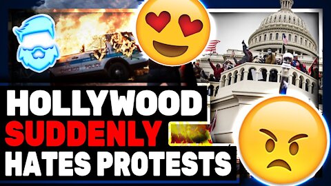 Hollywood SUDDENLY Doesn't Like Protests & Are COMPLICIT In Civil Unrest, Jimmy Kimmel, James Cordon