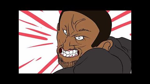 Will Smith slaps Chris Rock but I animated it