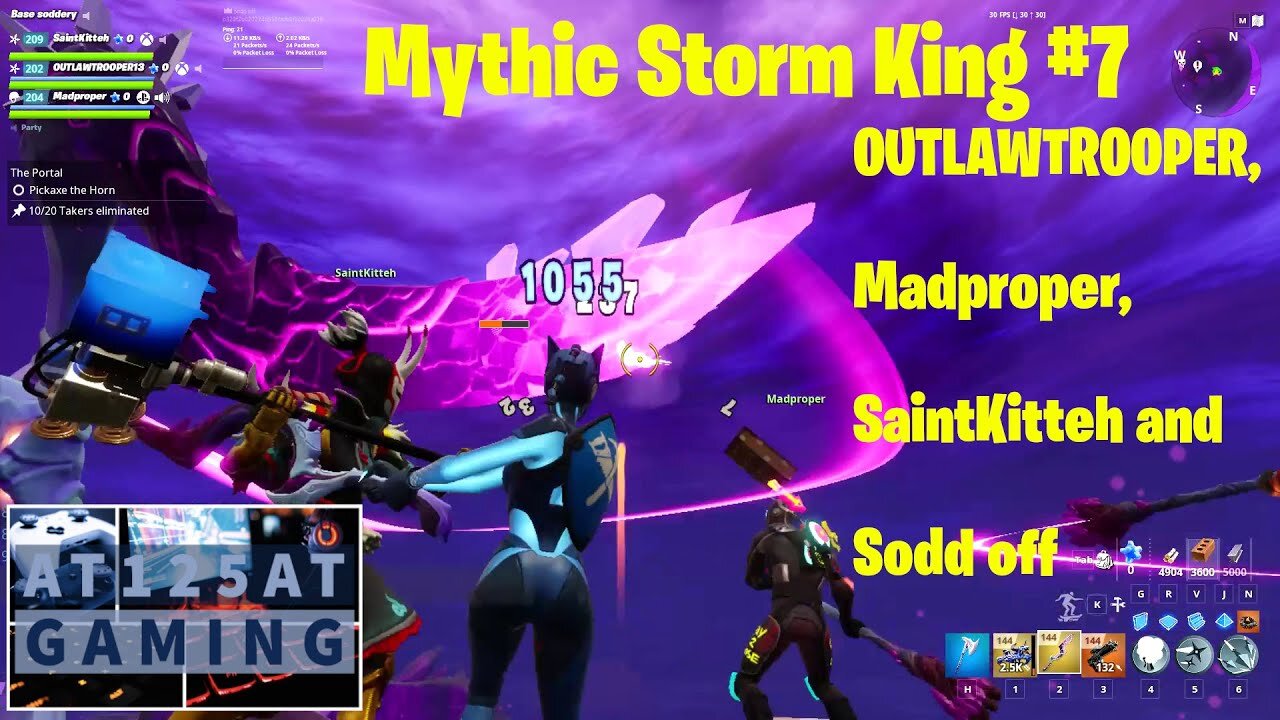 Fortnite | Save the World | Mythic Storm King | Warning, a little bit of swearing :)