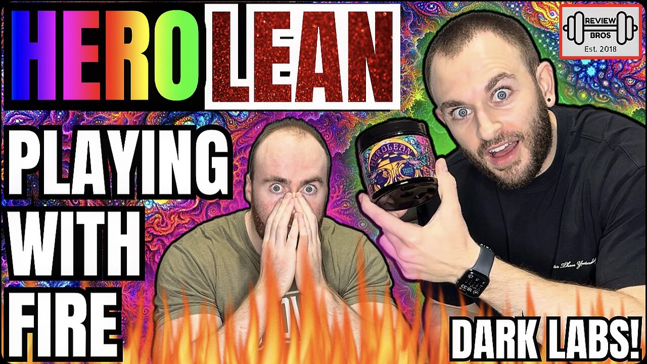 DARK LABS SLAPS AGAIN | HEROLEAN PREWORKOUT FAT BURNER REVIEW (Honest) | Sacrifices Must Be Made!