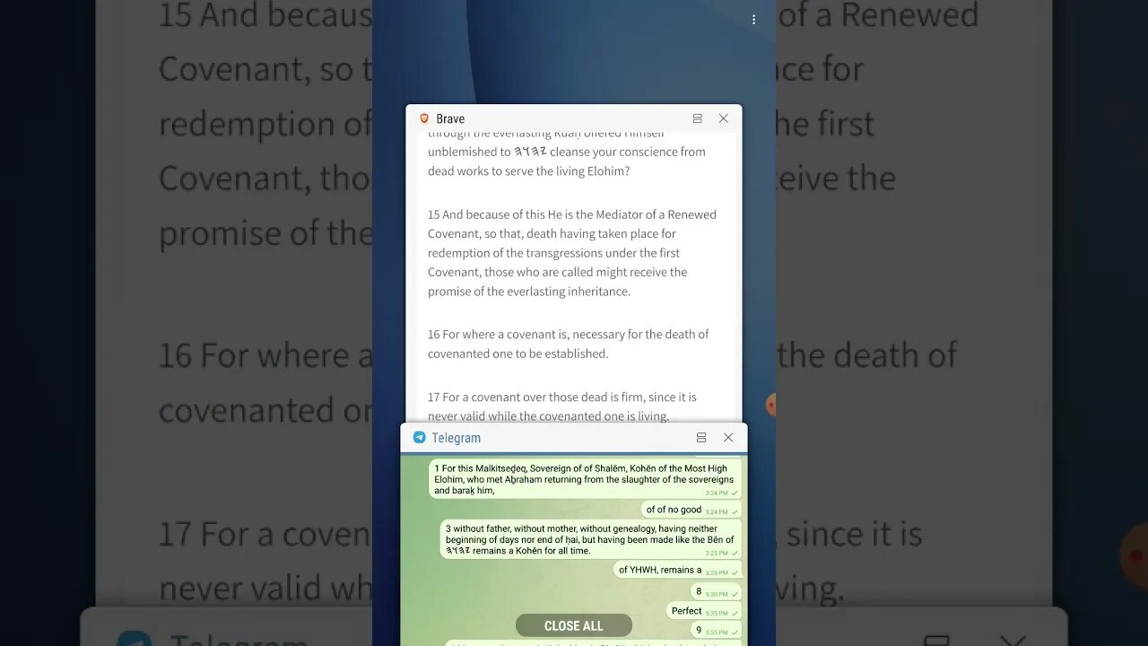 Proof Reading - IḆRIM 8 - 13 - The Open Source Bible Project - Join the Project and Read With Us!