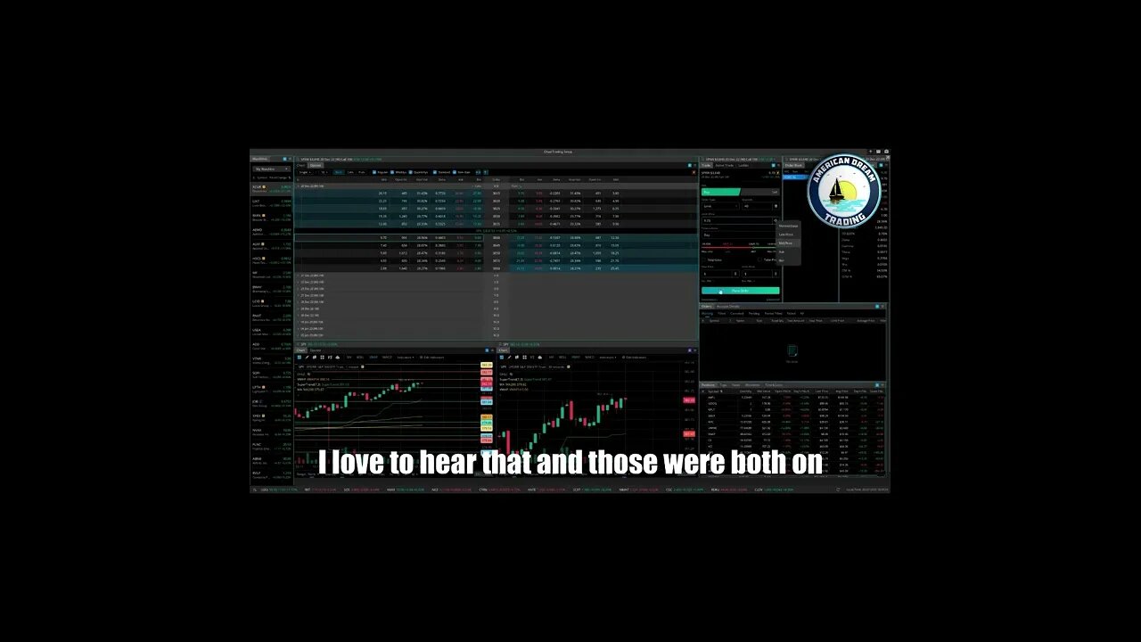 AmericanDreamTrading Massive $1,000 Profit Lifetime Member Stock Market Gains