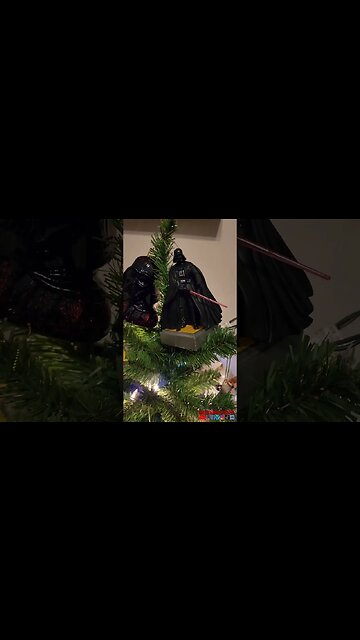 My Mini Star Wars Themed Christmas Tree w/ 5% Accurate Luke Skywalker #shorts #starwars #viral