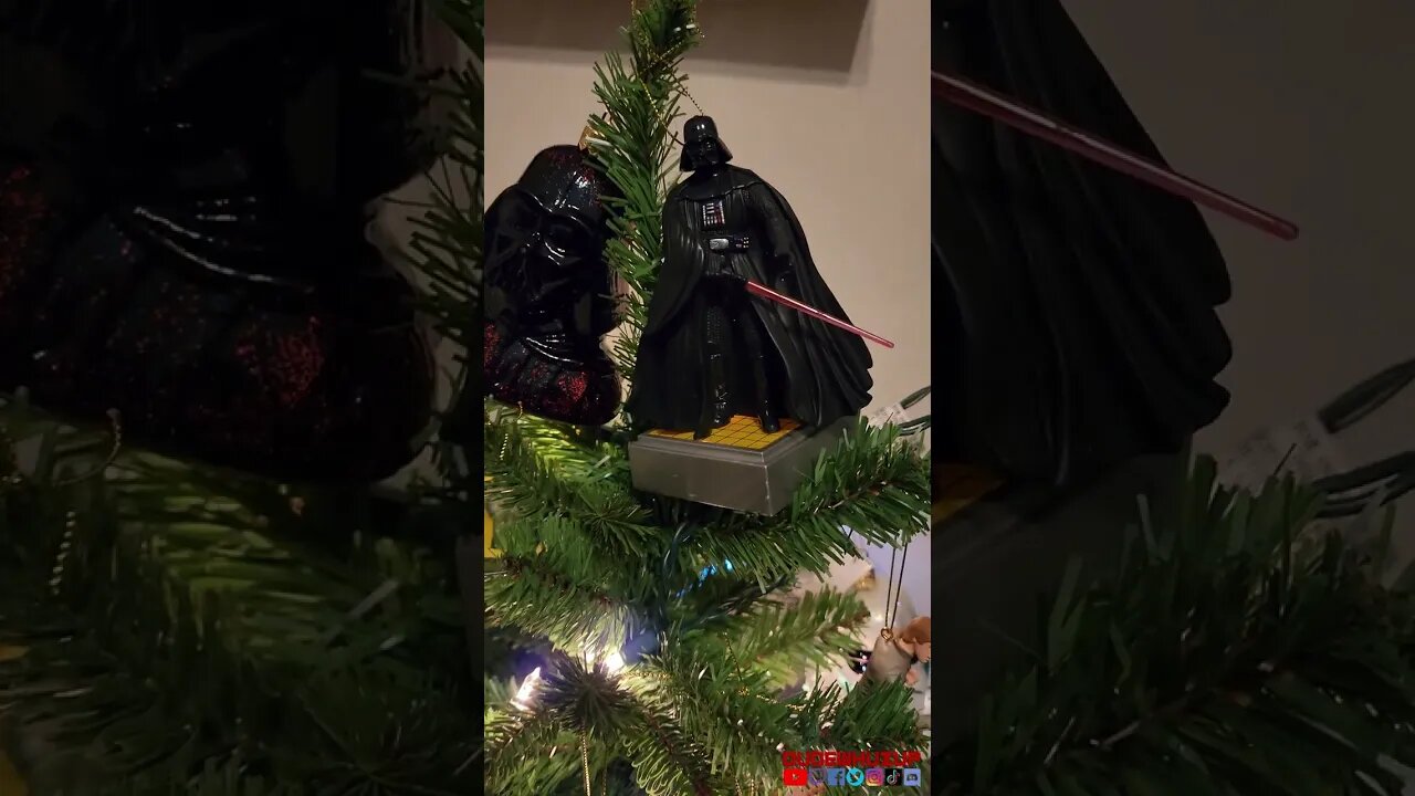 My Mini Star Wars Themed Christmas Tree w/ 5% Accurate Luke Skywalker #shorts #starwars #viral